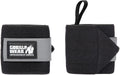Gorilla Wear Wrist Wraps BASIC - Noir/Gris
