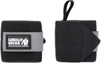 Gorilla Wear Wrist Wraps BASIC - Noir/Gris