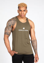 Gorilla Wear Carter Stretch Tank Top - Vert militaire