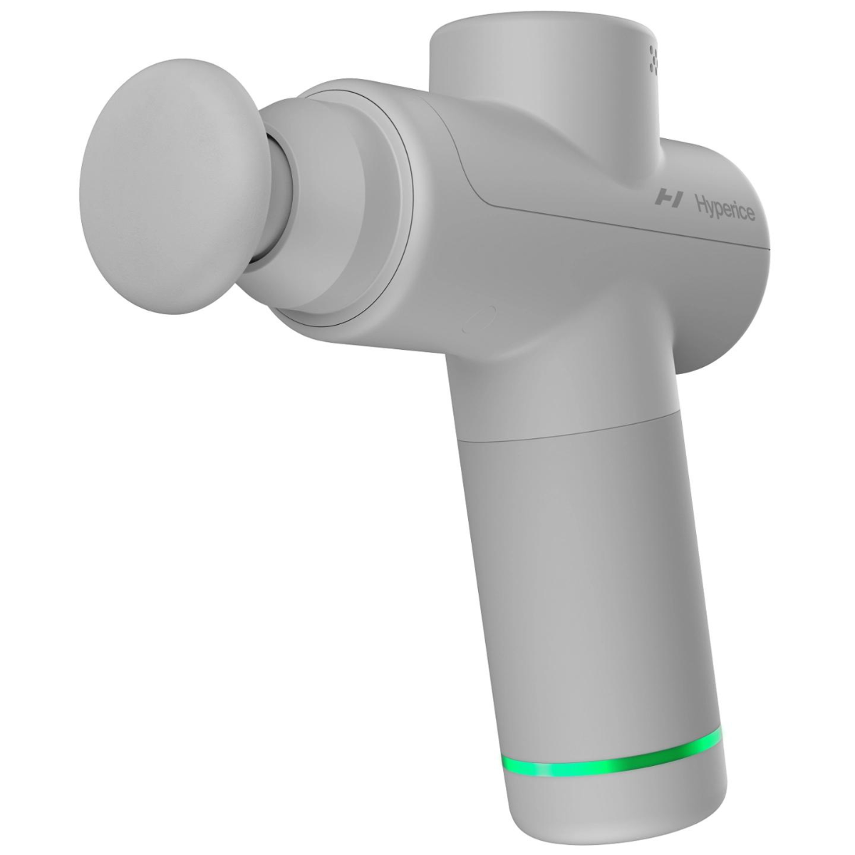 Hyperice Hypervolt GO 2 Pistolet de Massage - 2 Accessoires - Gris Arctique