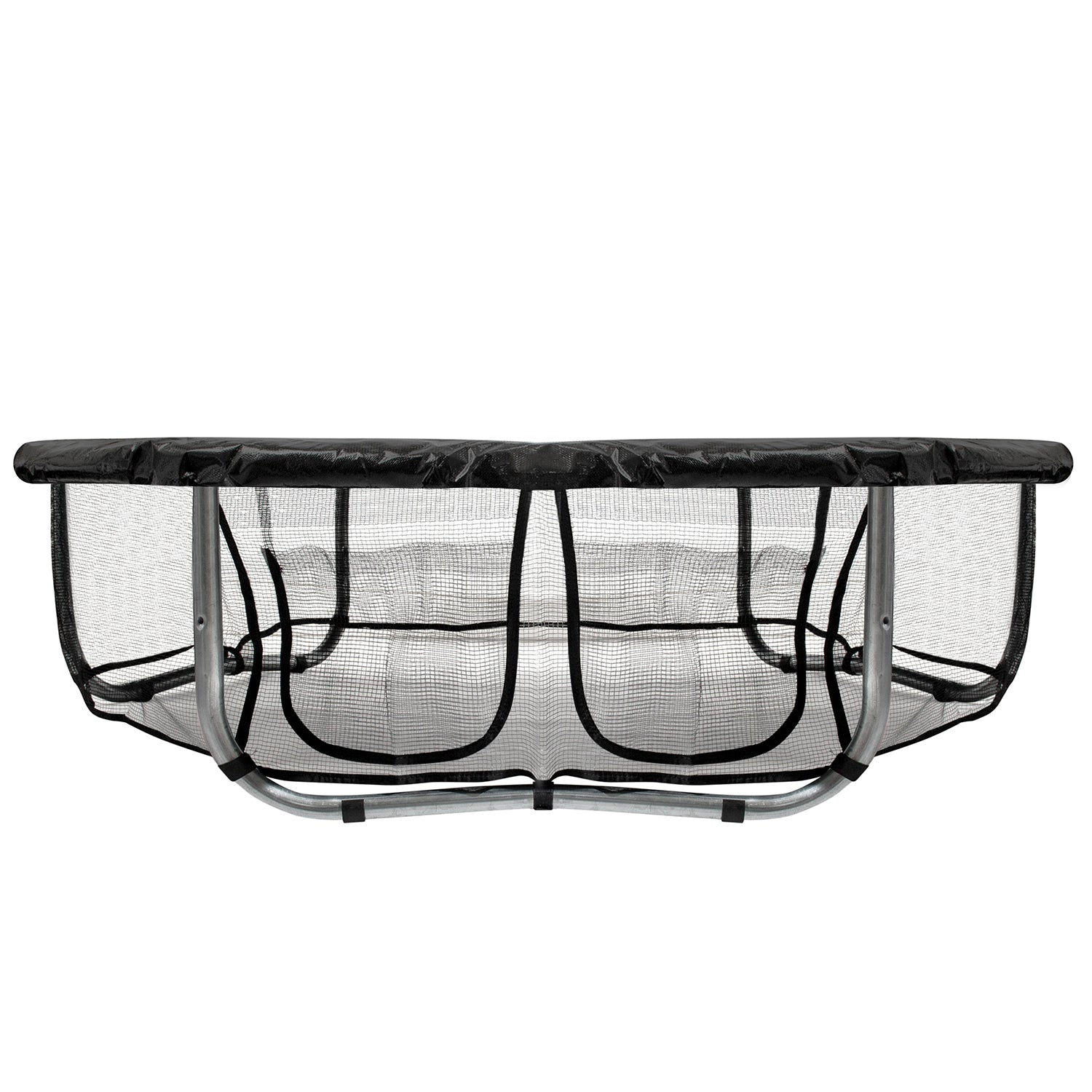 VirtuFit Jupe de Trampoline avec Compartiment de Rangement - Filet de Sécurité - 183 cm - Tweedekans