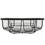 VirtuFit Jupe de Trampoline avec Compartiment de Rangement - Filet de Sécurité - 251 cm - Tweedekans