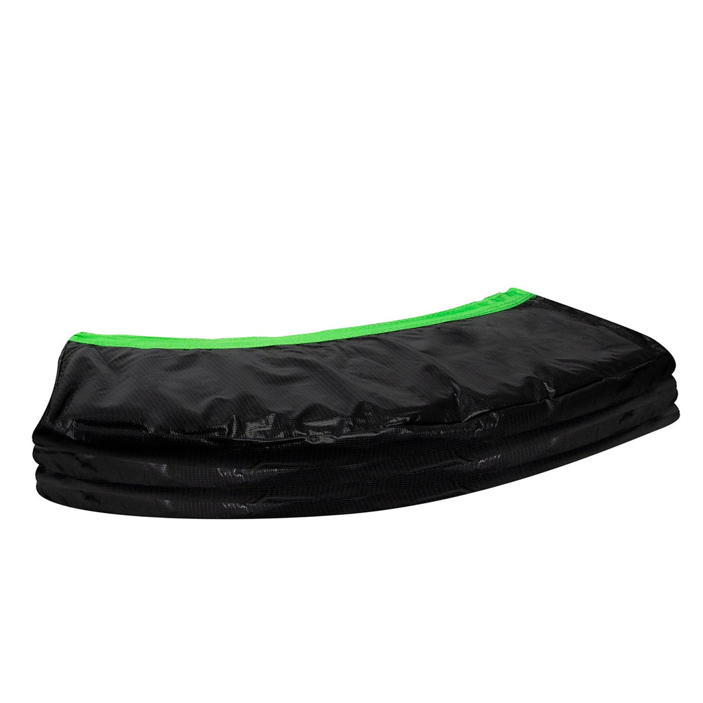 VirtuFit Bande de sécurité pour trampolines - Noir/Vert - 15 mm - 183 cm - Tweedekans