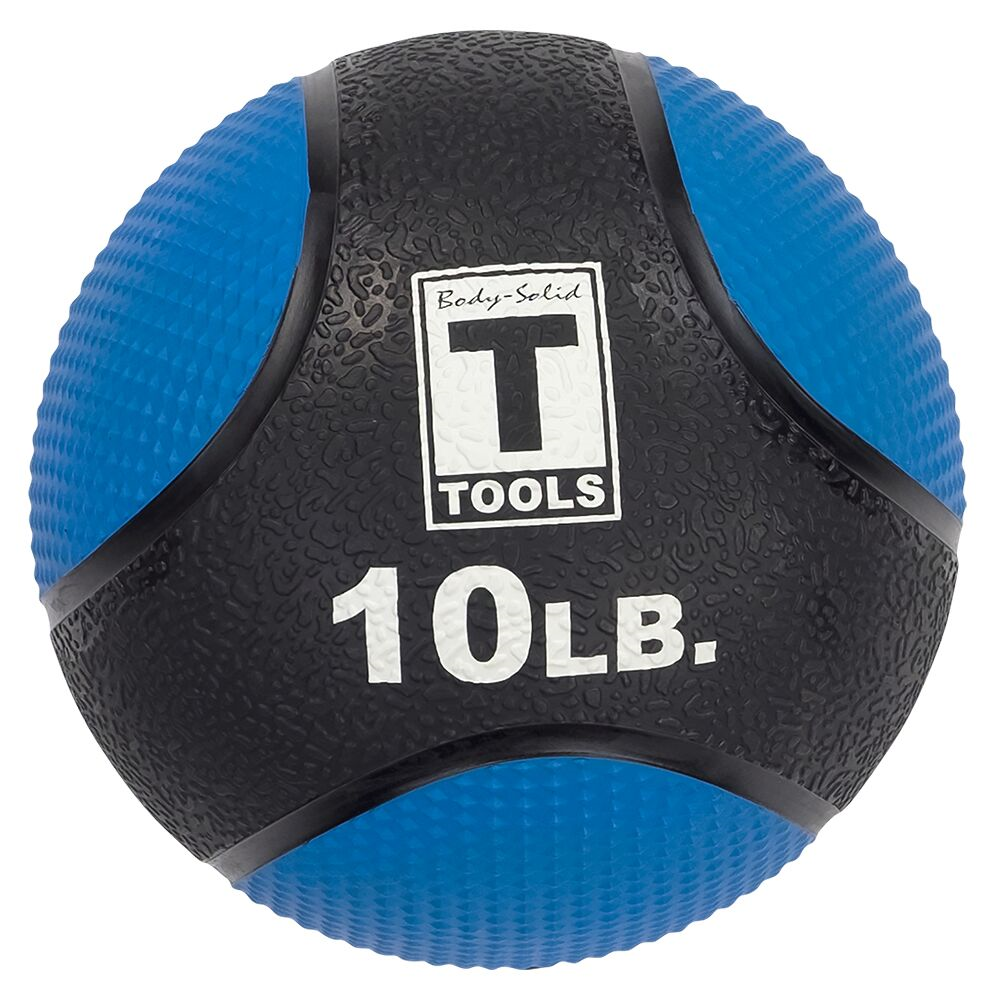 Body-Solid Medicine Ball - Medicine Ball - Bleu - 4.5 kg