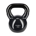 HMS Kettlebell - Caoutchouc/Vinyle - 10 kg - Noir