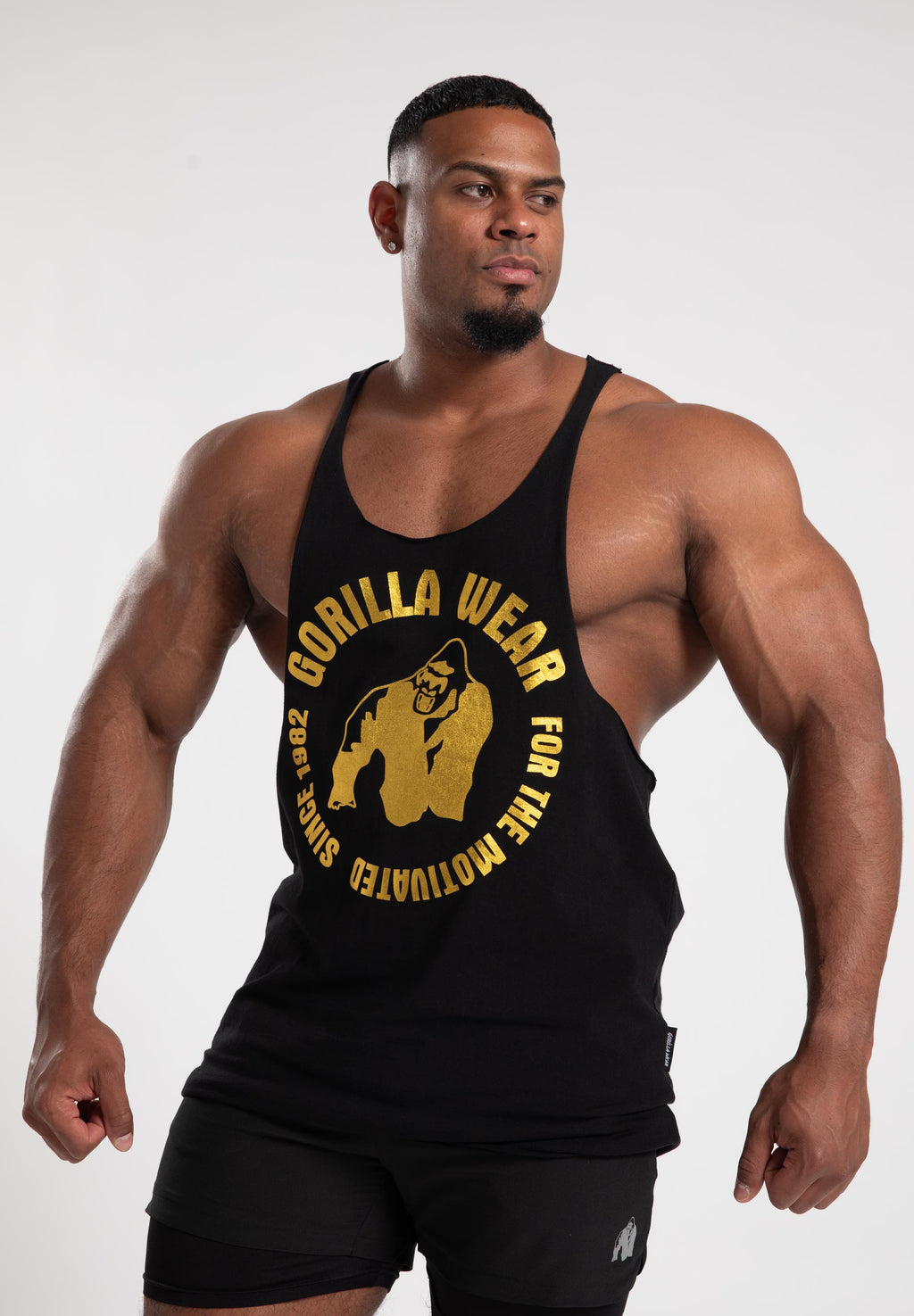 Gorilla Wear Melrose Stringer - Noir/Or