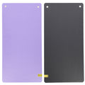 HMS Tapis de Fitness - Lilas/Noir - 15 mm