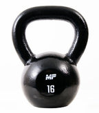 Muscle Power Kettlebell en fonte - Noir - 16 kg
