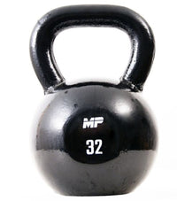 Muscle Power Kettlebell en fonte - Noir - 32 kg