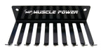 Muscle Power Étagère murale pour powerbands et speedropes - Noir
