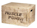 Muscle Power Wooden Plyo Box Petite