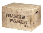 Muscle Power Wooden Plyo Box Petite