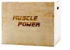 Muscle Power Wooden Plyo Box