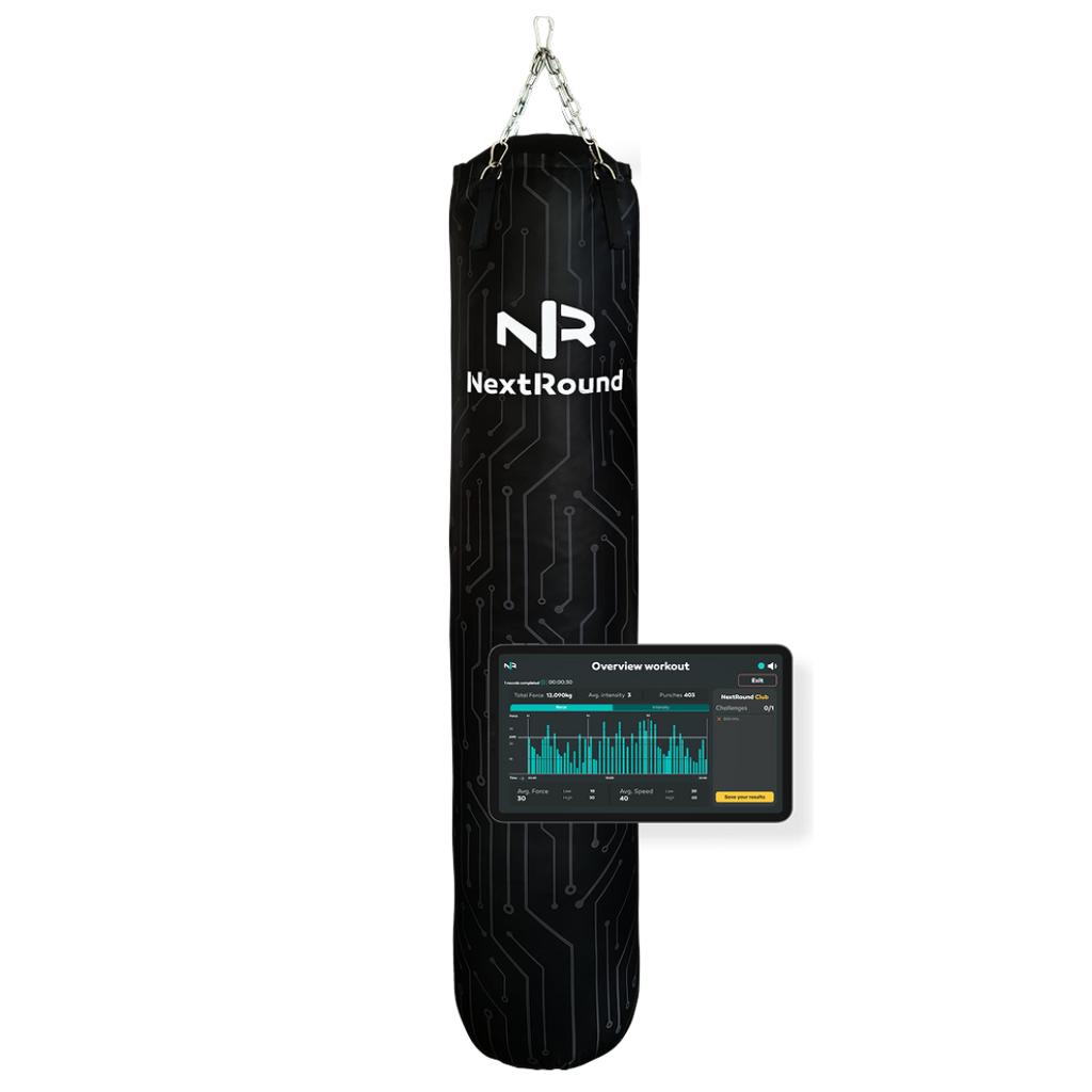 NextRound Sac de Boxe Intelligent avec Interface pour Tablette