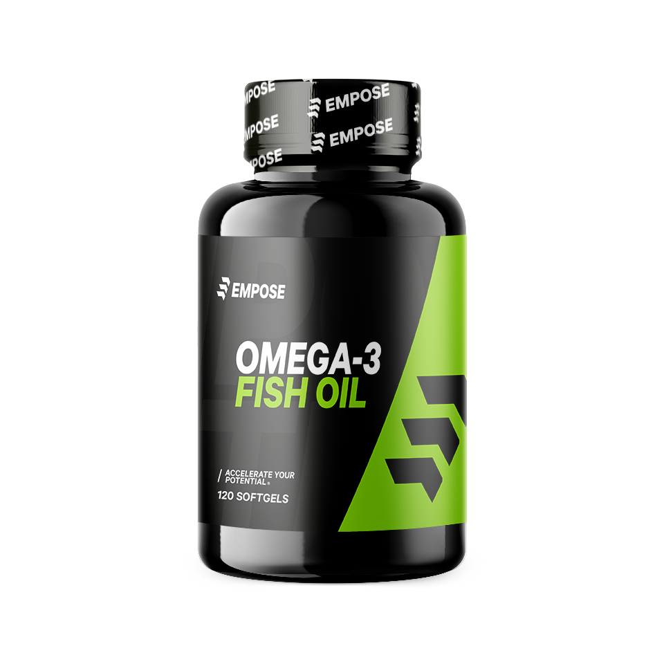 Empose Nutrition Omega-3 / Fish Oil Caps - Acides gras essentiels - 120 Caps