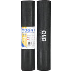 One Fitness Yoga Mat - Zwart - 6 mm
