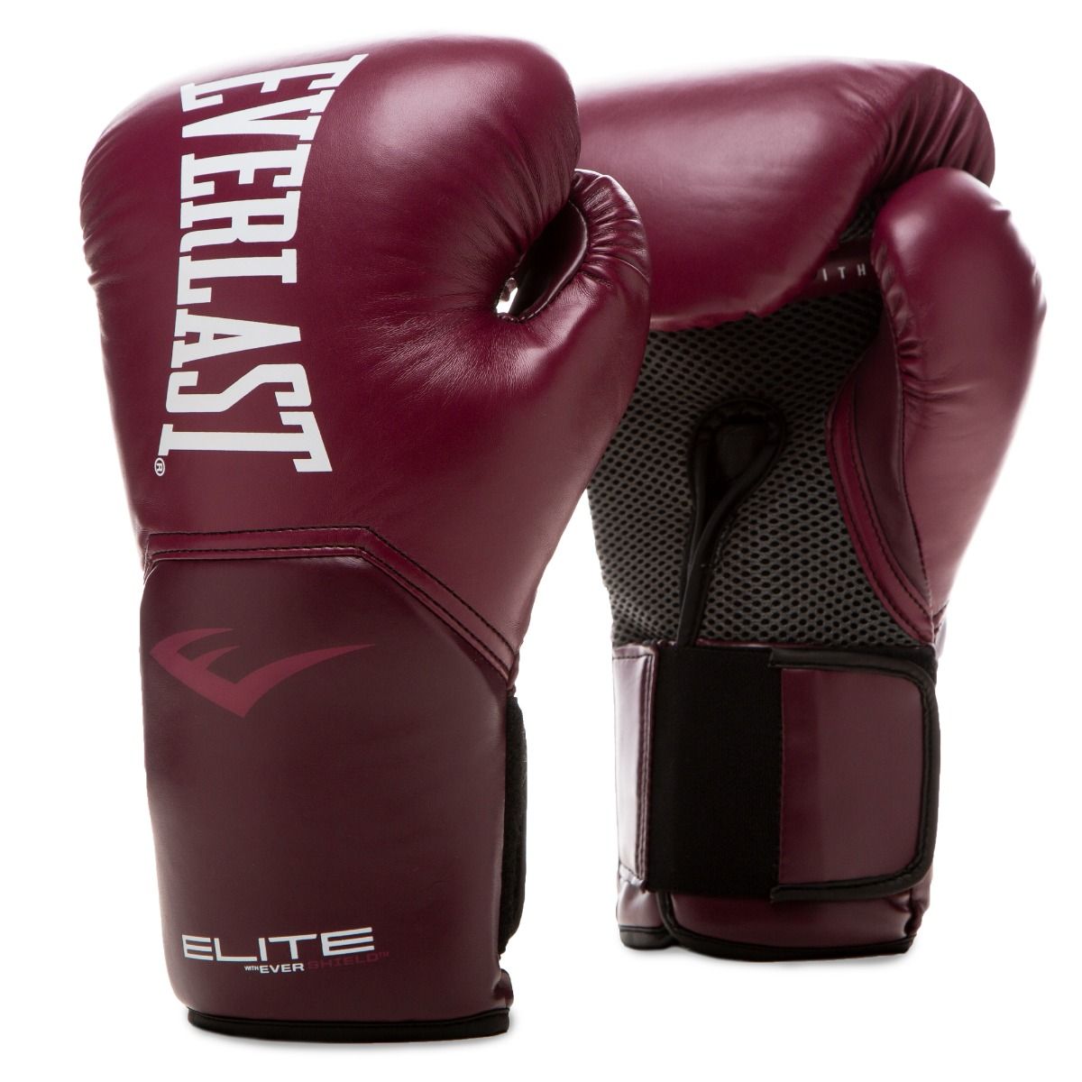 Everlast Elite 2 Gants De Boxe - Bordeaux - 14 oz - Deuxième Chance