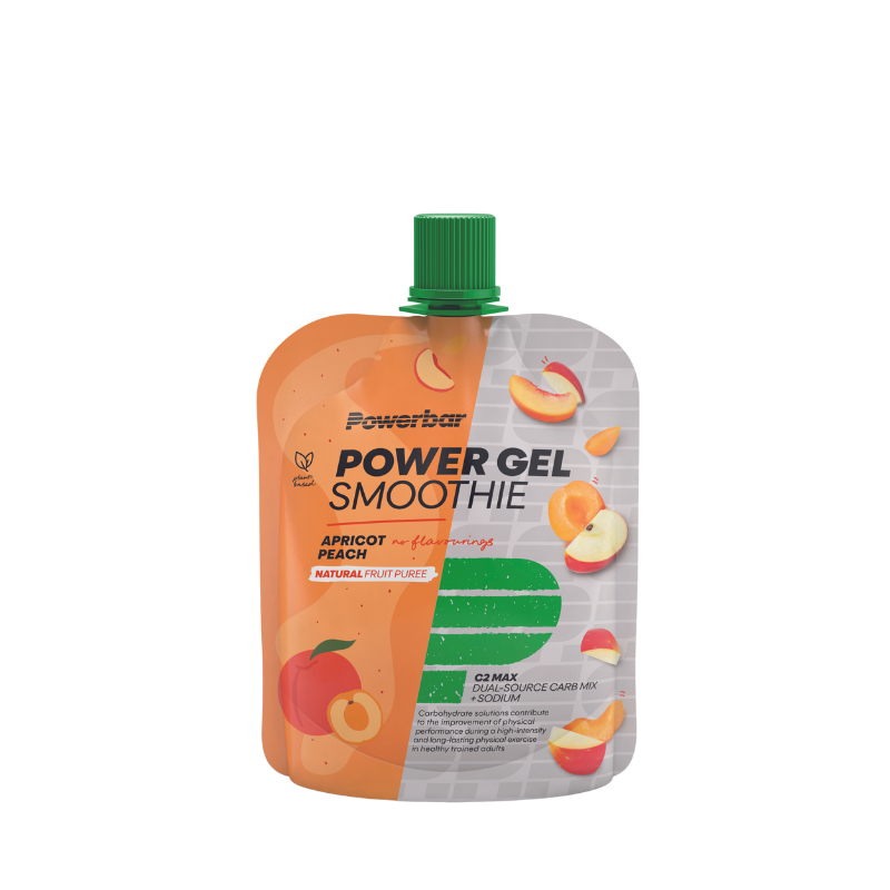 Powerbar Powergel Smoothies - 16 x 90 gr - Perzik Abrikoos