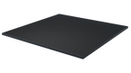 Flow Fitness Rubberen Tegel met Waterdichte SBR-laag - 100 x 100 x 2 cm