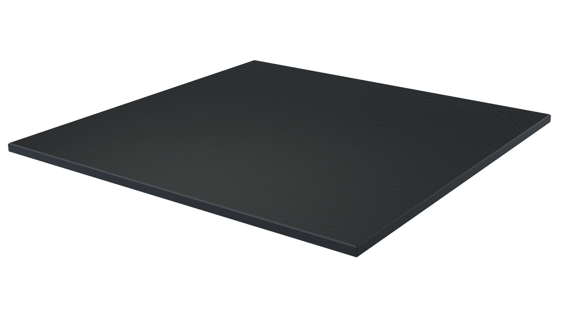 Flow Fitness Rubberen Tegel met Waterdichte SBR-laag - 100 x 100 x 2 cm