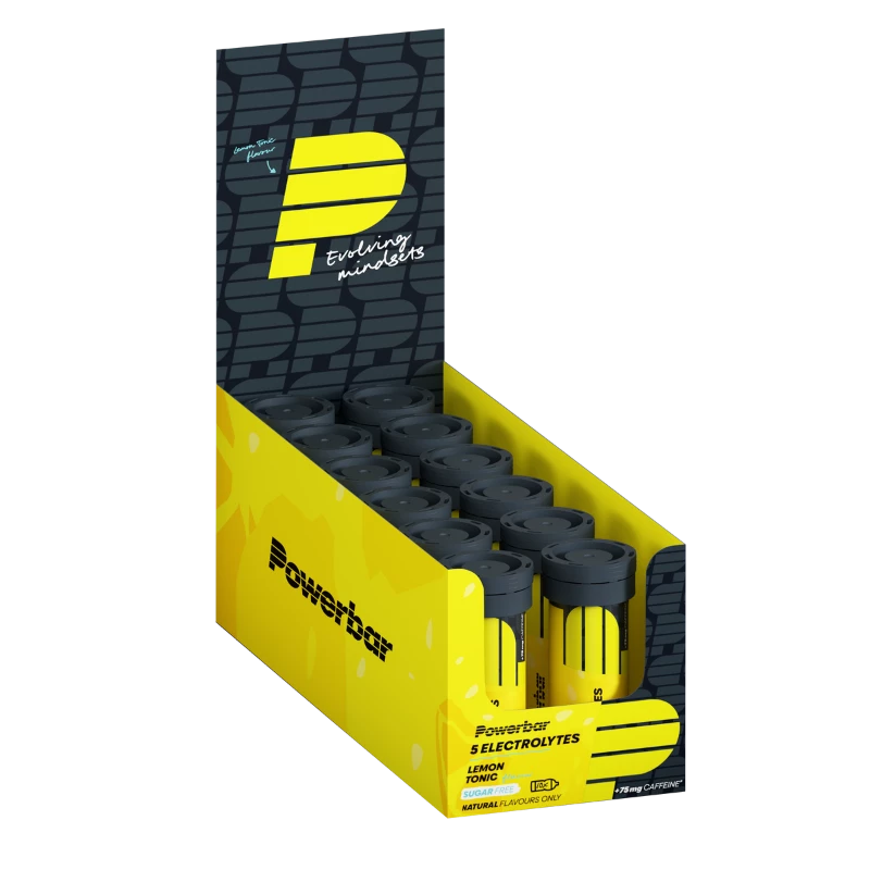 Powerbar Electrolyte Tabs - 12 x 10 Comprimés - Lemon Tonic
