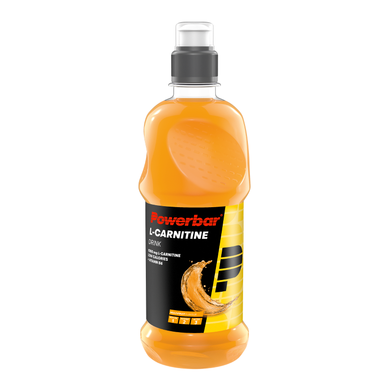 Powerbar L-Carnitine Boisson - 12 x 500 ml - Multifruit/Racine