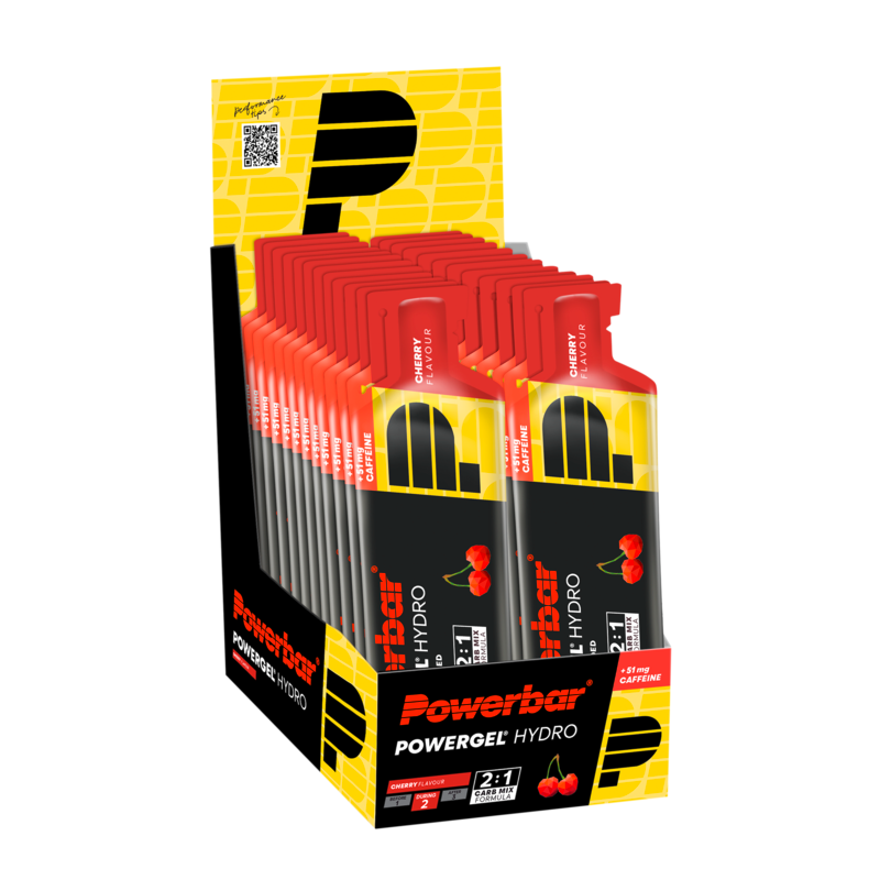 Powerbar Hydrogel - 24 x 67 ml - Kersen
