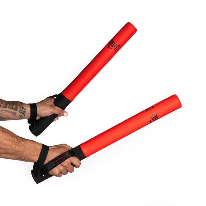 Everlast Powerlock Bâtons De Boxe - Rouge