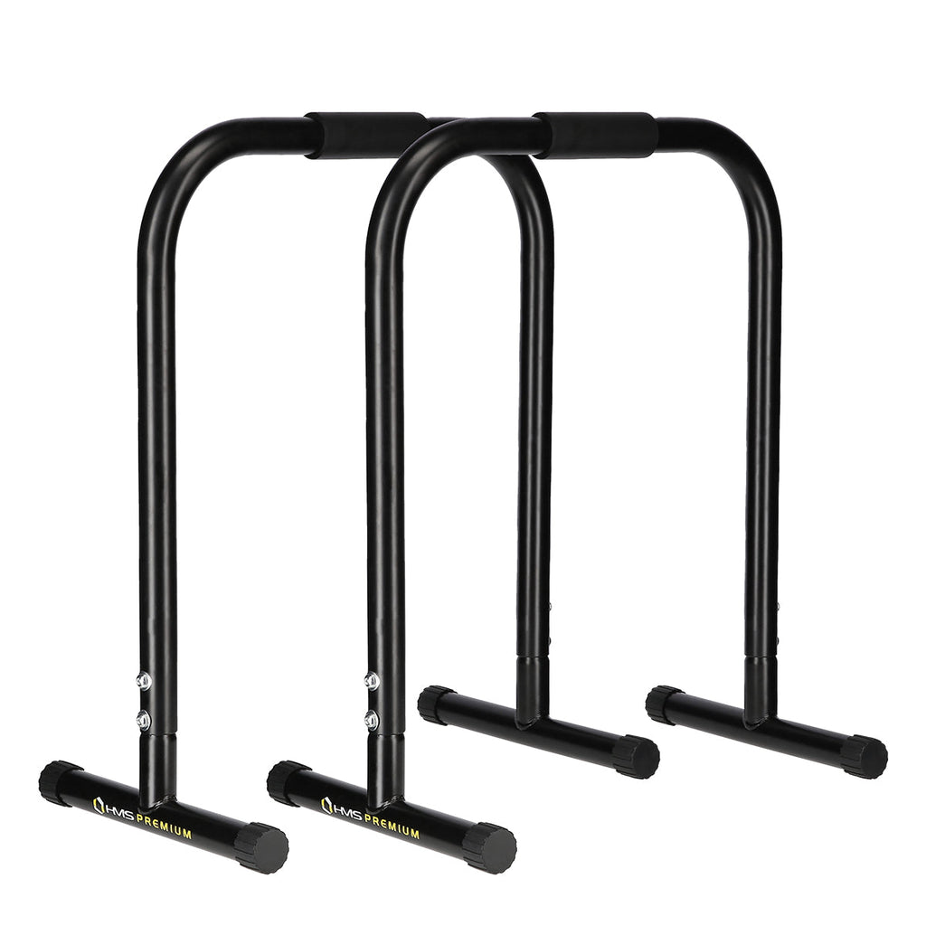 HMS Parallettes - Lot de 2 - Noir