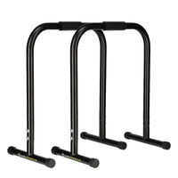 HMS Parallettes - Lot de 2 - Noir