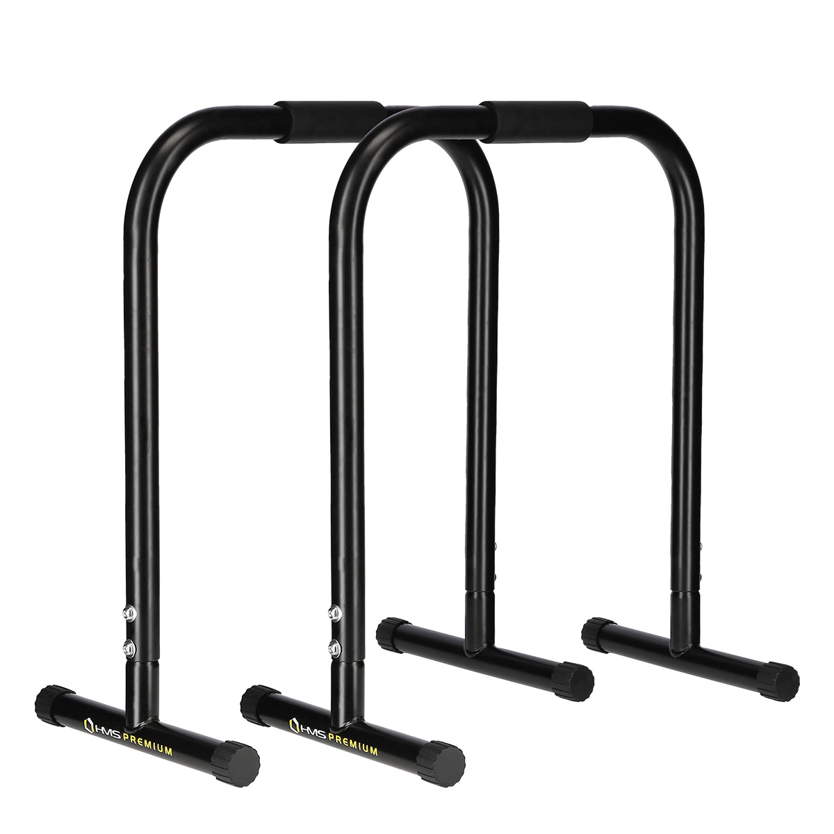 HMS Parallettes - Lot de 2 - Noir