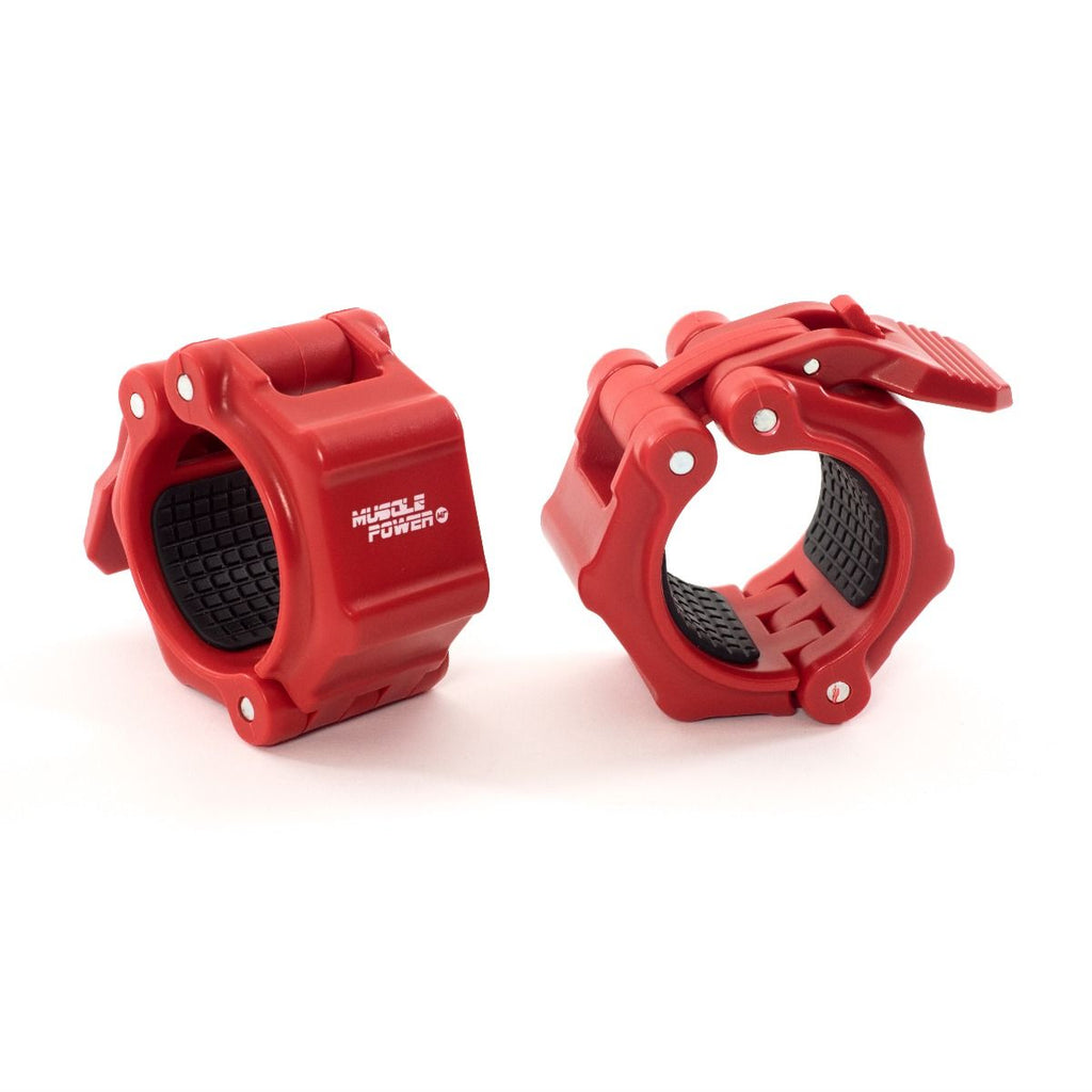 Colliers à fermeture rapide Muscle Power - Rouge