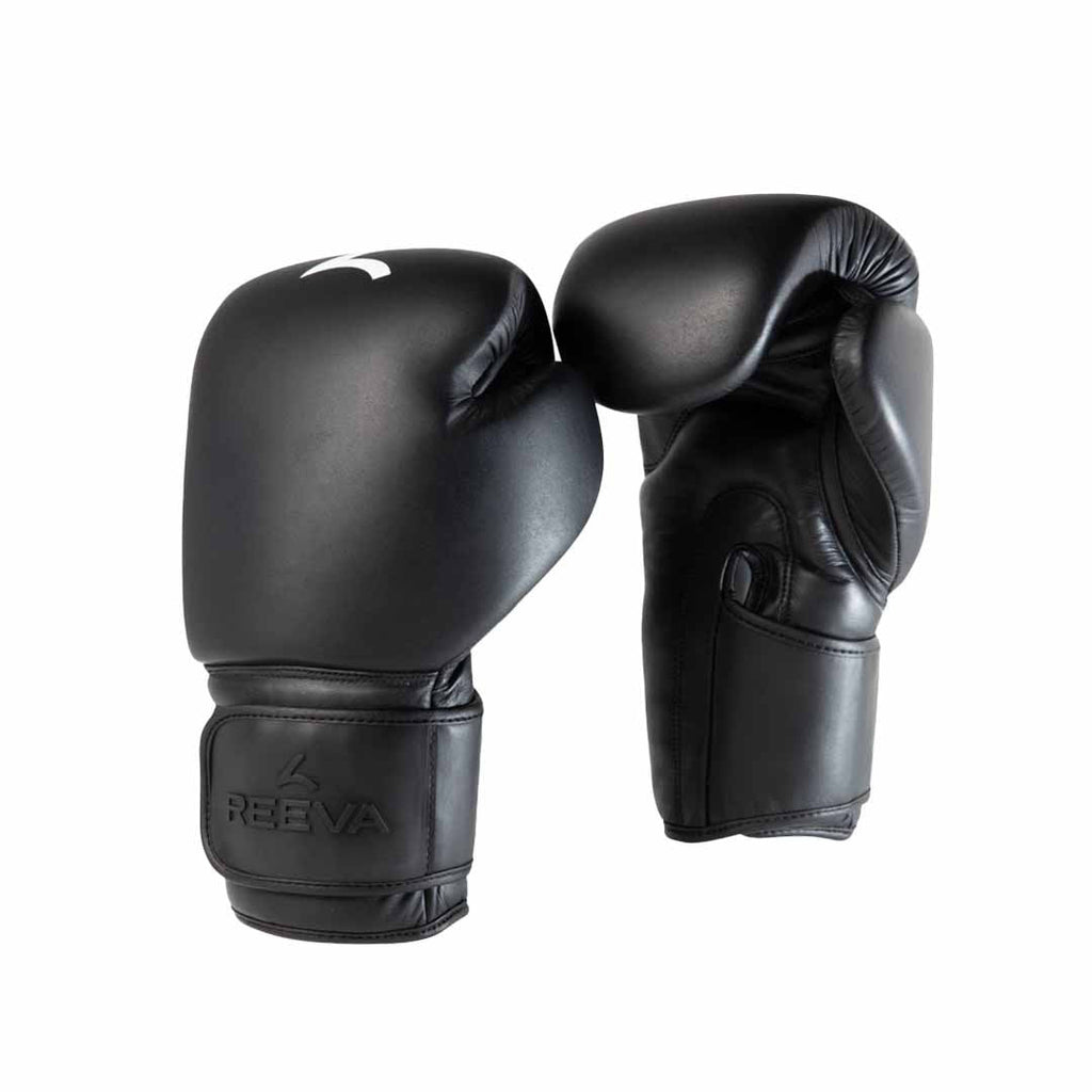 Reeva Gants de (kick)Boxe en Cuir - Gants de Boxe