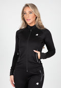 Gorilla Wear Rochelle Veste d'entraînement - Track Jacket - Noir