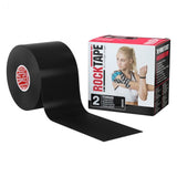 RockTape Classic Kinesiotape - Sporttape - 5 cm x 5 m - Zwart - Hoofdafbeelding