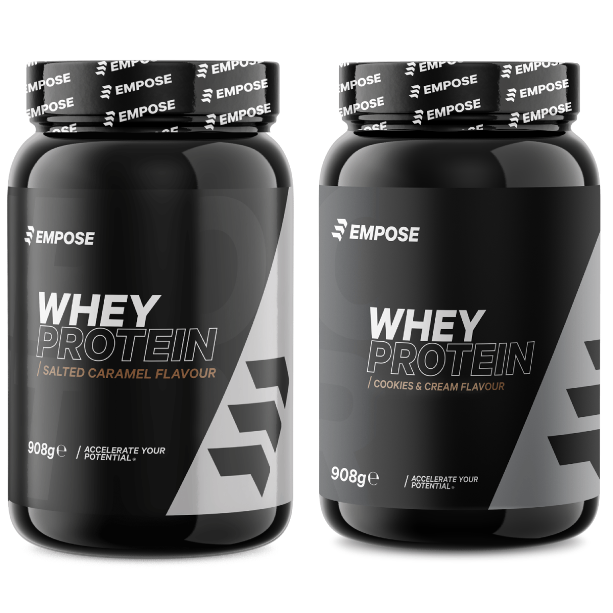 Empose Nutrition Combi-Deal - Whey Protein - Caramel Salé / Cookies & Cream