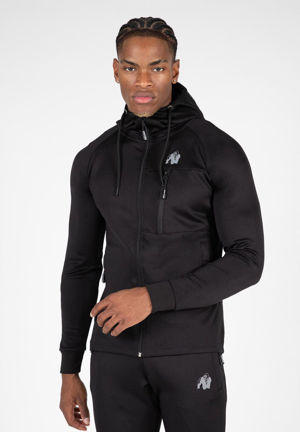 Gorilla Wear Scottsdale Track Jacket - Noir