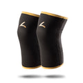 Reeva Powerlifting Bandages pour Genoux - 7 mm - Doré