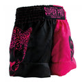 Super Pro Kids (Thai) Boxing Shorts Leopard - Zwart/Roze - Afbeelding 10