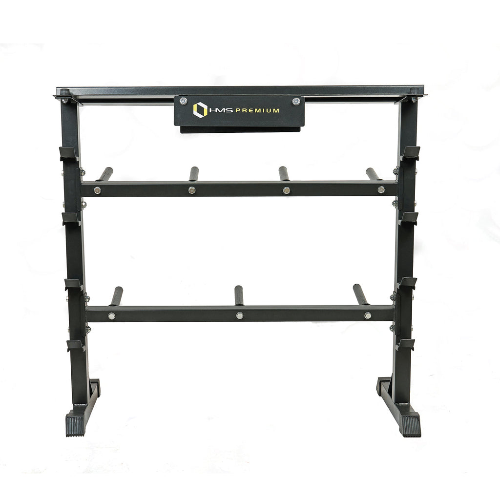 HMS Rack de Rangement Premium pour Barres et Haltères