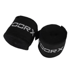 Toorx Fitness Bandage de Boxe Élastique - Bandes de Main - Noir