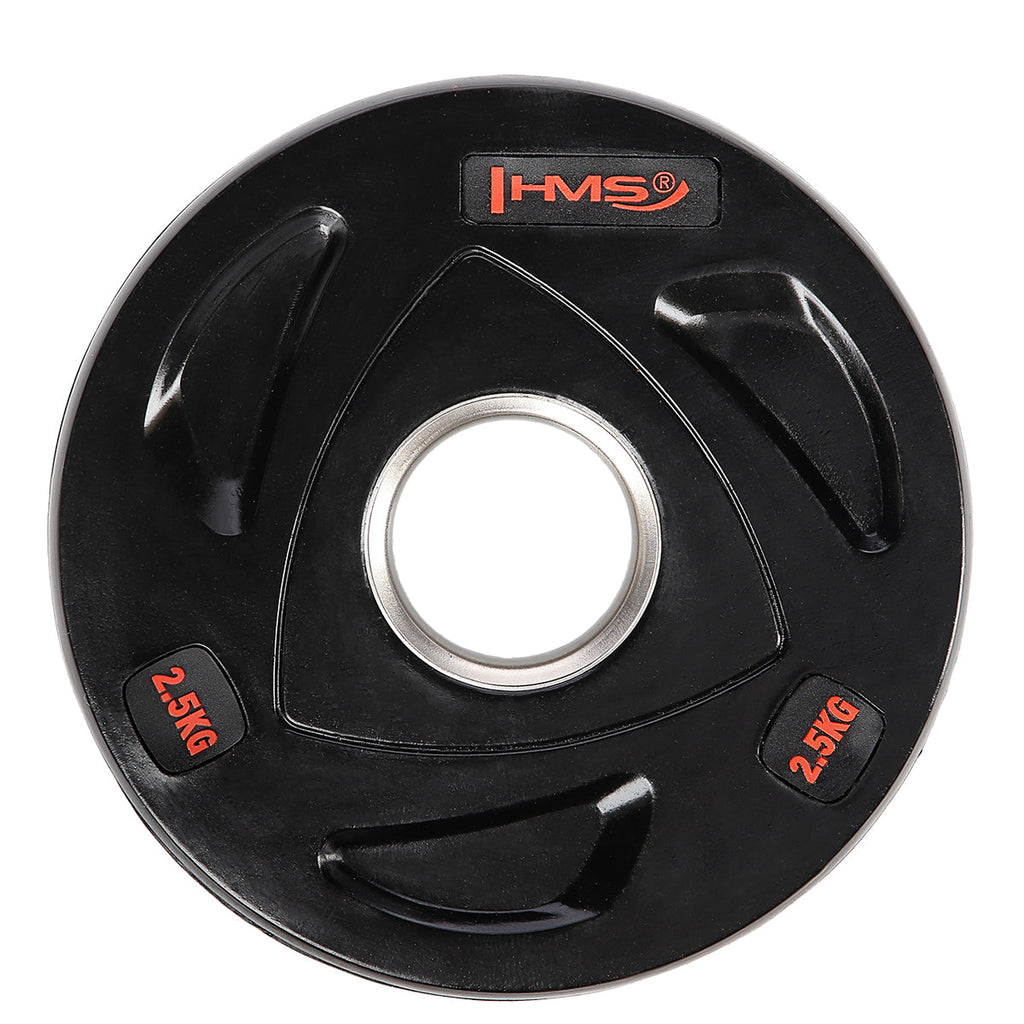 HMS Plaque de Poids Olympique - Noir - 2,5 kg