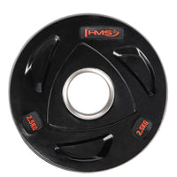 HMS Plaque de Poids Olympique - Noir - 2,5 kg