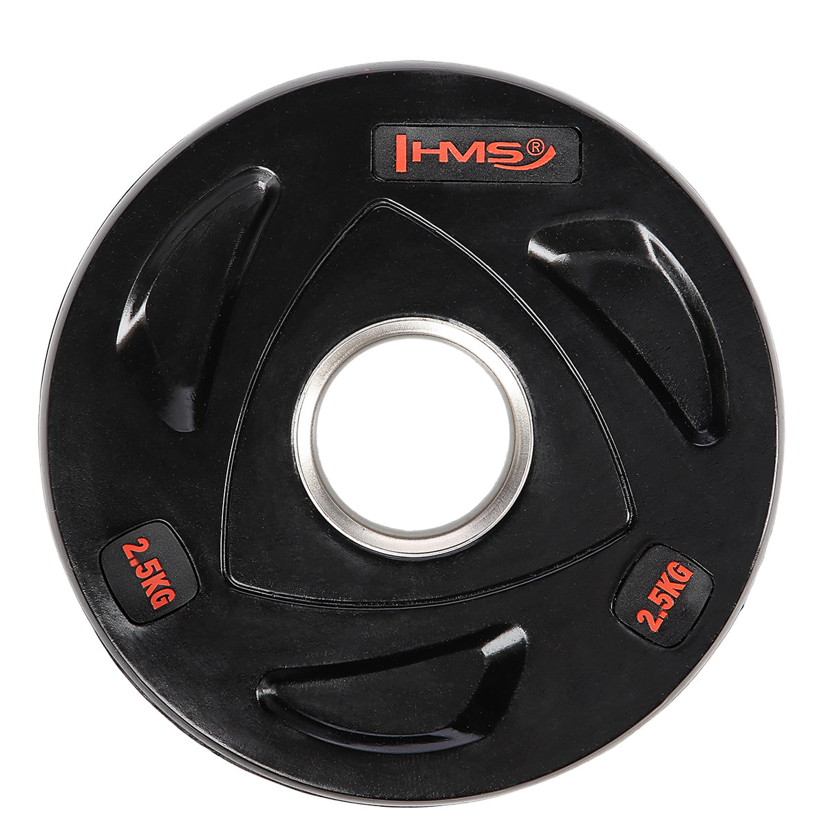 HMS Plaque de Poids Olympique - Noir - 2,5 kg