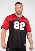 Gorilla Wear Trenton Football Jersey - Noir/Rouge