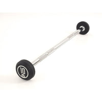 Muscle Power Barre d'haltère fixe en caoutchouc - 10 kg