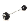 Muscle Power Barre d'haltère fixe en caoutchouc - 35 kg