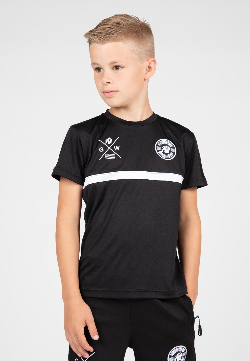 Gorilla Wear Vernon Kids T-shirt - Noir
