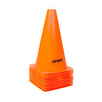 Ensemble de pions VirtuFit - 23 cm - 12 pièces - Orange - Tweedekans