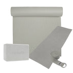 VirtuFit Premium Yoga Kit - 4-Piece - Natural Grey